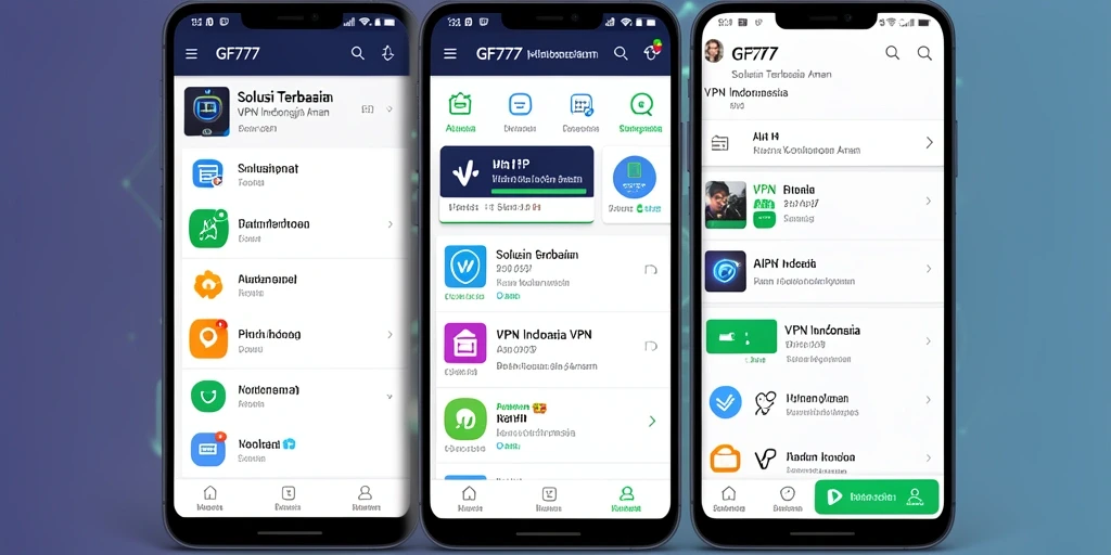 Antarmuka intuitif dan mudah digunakan dari GF777.