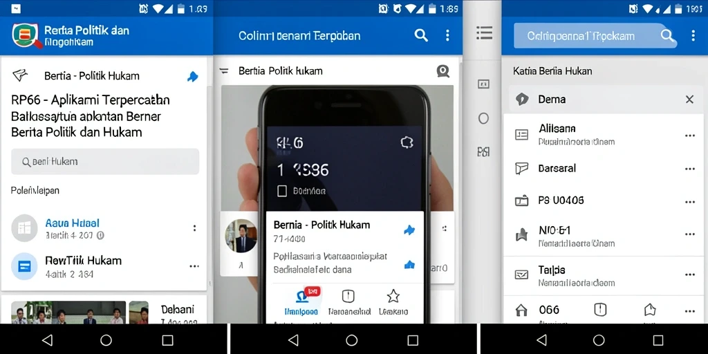 Tampilan antarmuka aplikasi RP66 yang modern dan informatif.